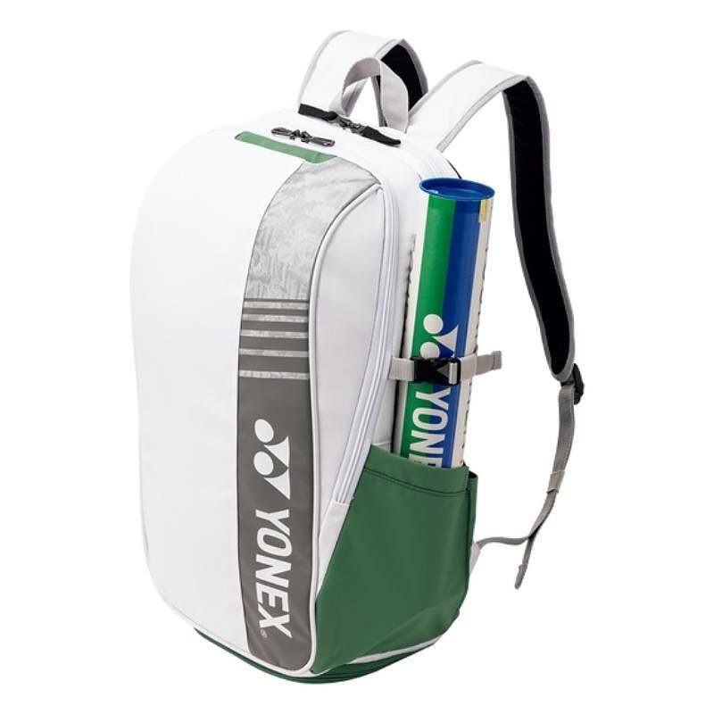 Раница Yonex Club White - бяла тенис раница Yonex с отделения за ракети, обувки и лични вещи