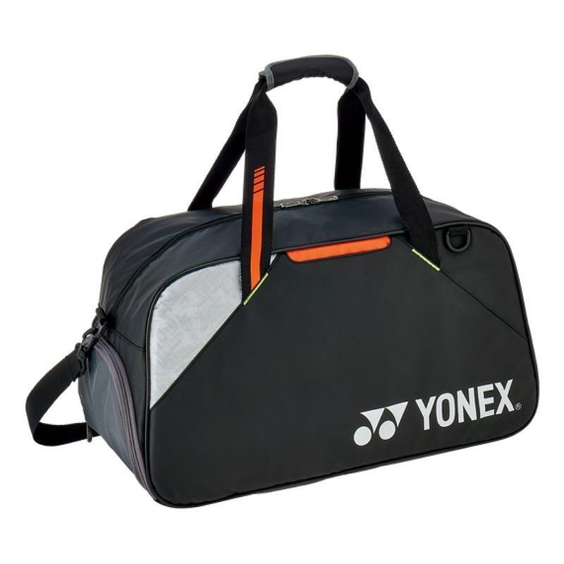 Yonex BOSTON Black duffel bag - tennis bags for tennis gear, clothes, shoes, and personal items, convenient for training and competitions