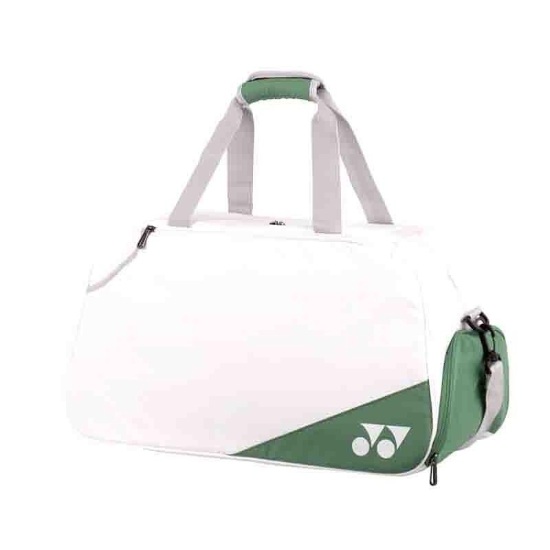 Yonex BOSTON White bag, white Yonex tennis bag for tennis gear and rackets