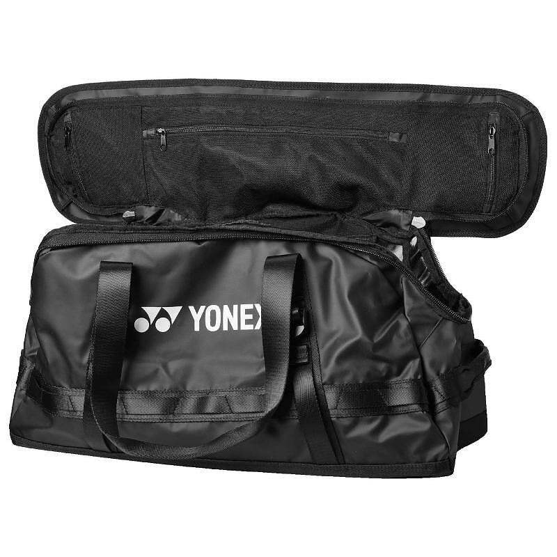 Yonex DUFFLE BAG - black sports tennis bag with a spacious compartment and sturdy handles