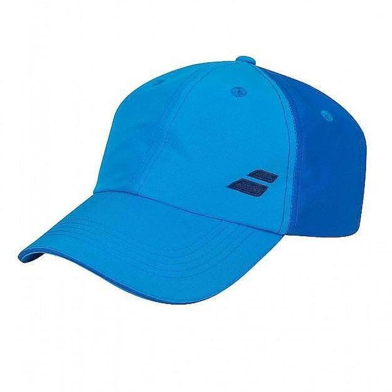 Шапка Babolat BASIC LOGO CAP - blue aster, лека синя полиестерна шапка за тенис и спорт