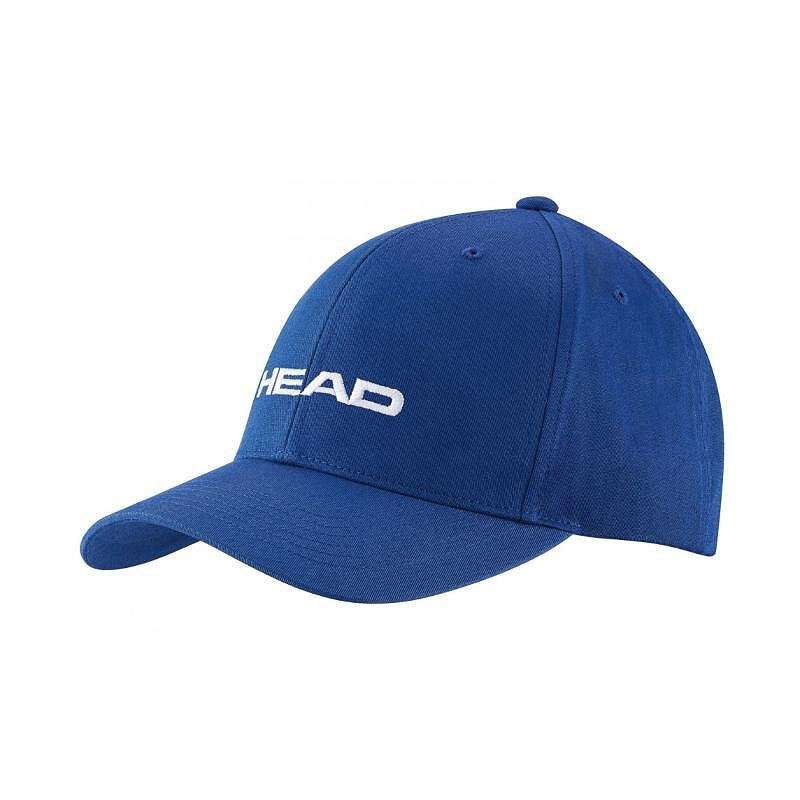 HEAD Promotion Cap - blue – blue sports cap by HEAD for tennis and padel, stylish and comfortable.