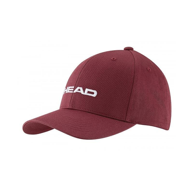 Шапка HEAD Promotion Cap - тъмно червен