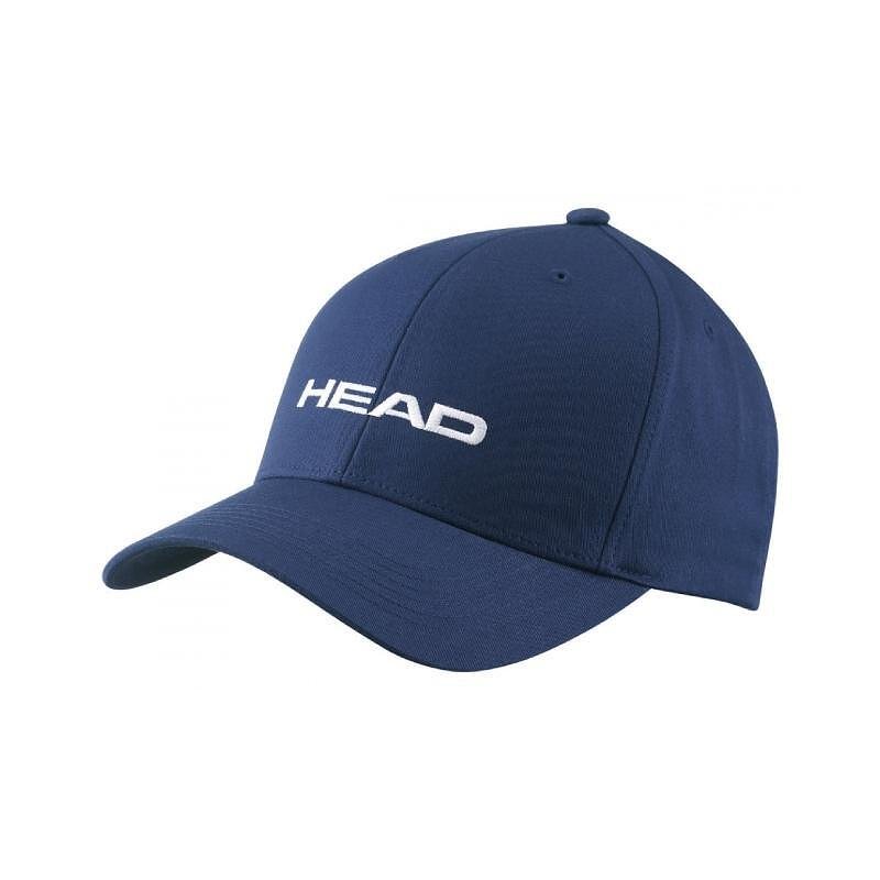 HEAD Promotion Cap - dark blue, a stylish sports cap by HEAD in dark blue for tennis and padel.