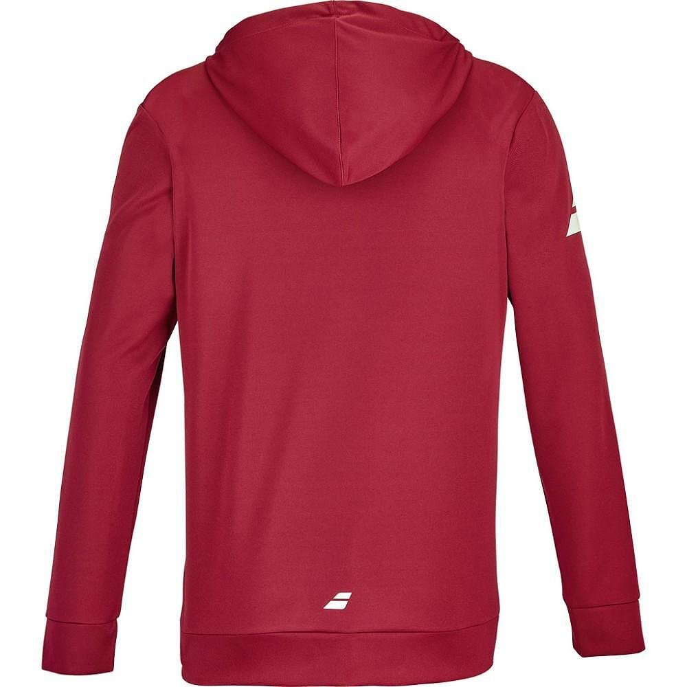 Суитшърт Babolat HOOD SWEAT LEBRON - red dahlia мъжки суитшърт с качулка за комфорт и стил