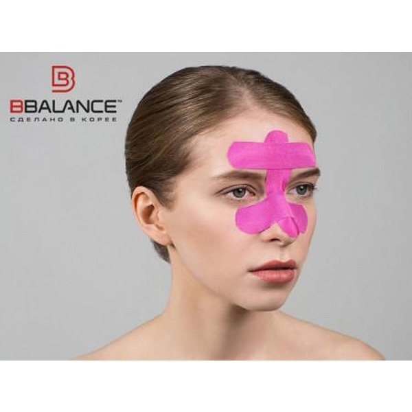 Bandă pentru față BB FACE TAPE™ 2,5 cm × 10 m (Coreea de Sud)