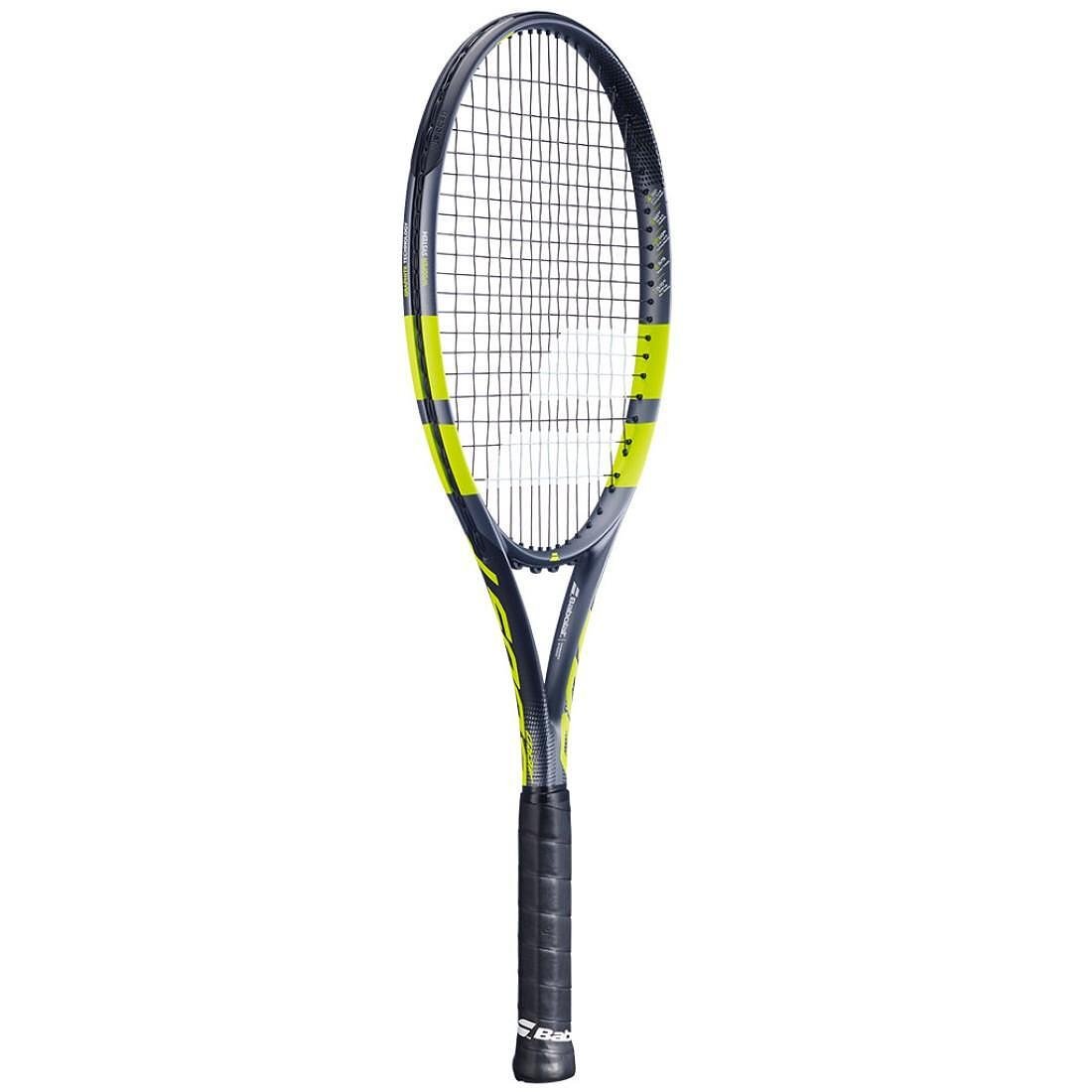 Babolat Boost Aero tennis racquet – a lightweight and comfortable pre-strung tennis racquet for beginners and recreational players.