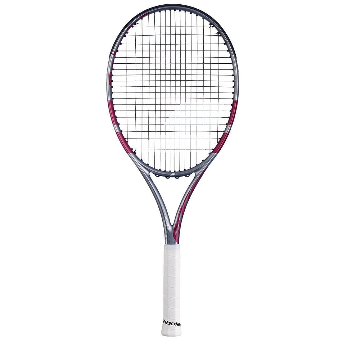 Babolat Boost Aero Pink tennis racket – a lightweight pre-strung racket for tennis beginners and recreational players