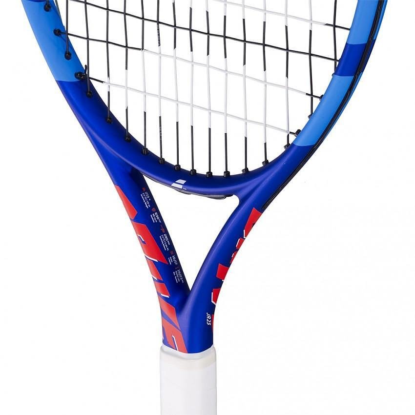 Babolat Drive Junior 23 tennis racket for children, blue and red, suitable for beginners and advanced players