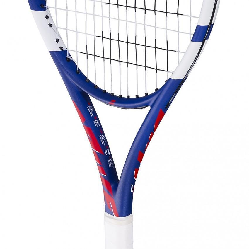 Tennis racket Babolat Drive Junior 25 Red for kids, lightweight and comfortable for learning, inspired by champion style.