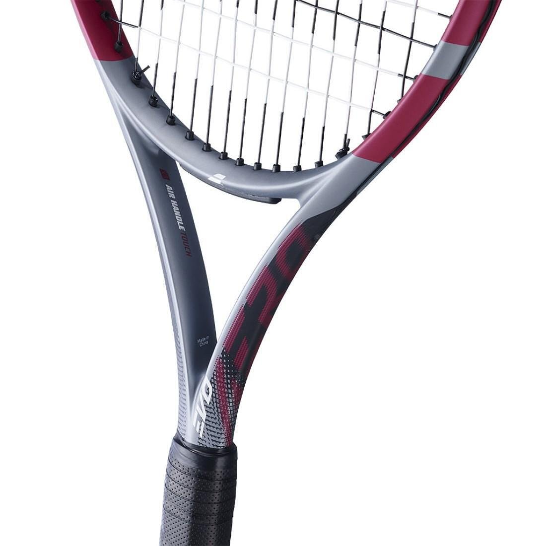 Tennis racket Babolat Evo Aero Pink Gen2 for intermediate and advanced players, comfort, power, and control