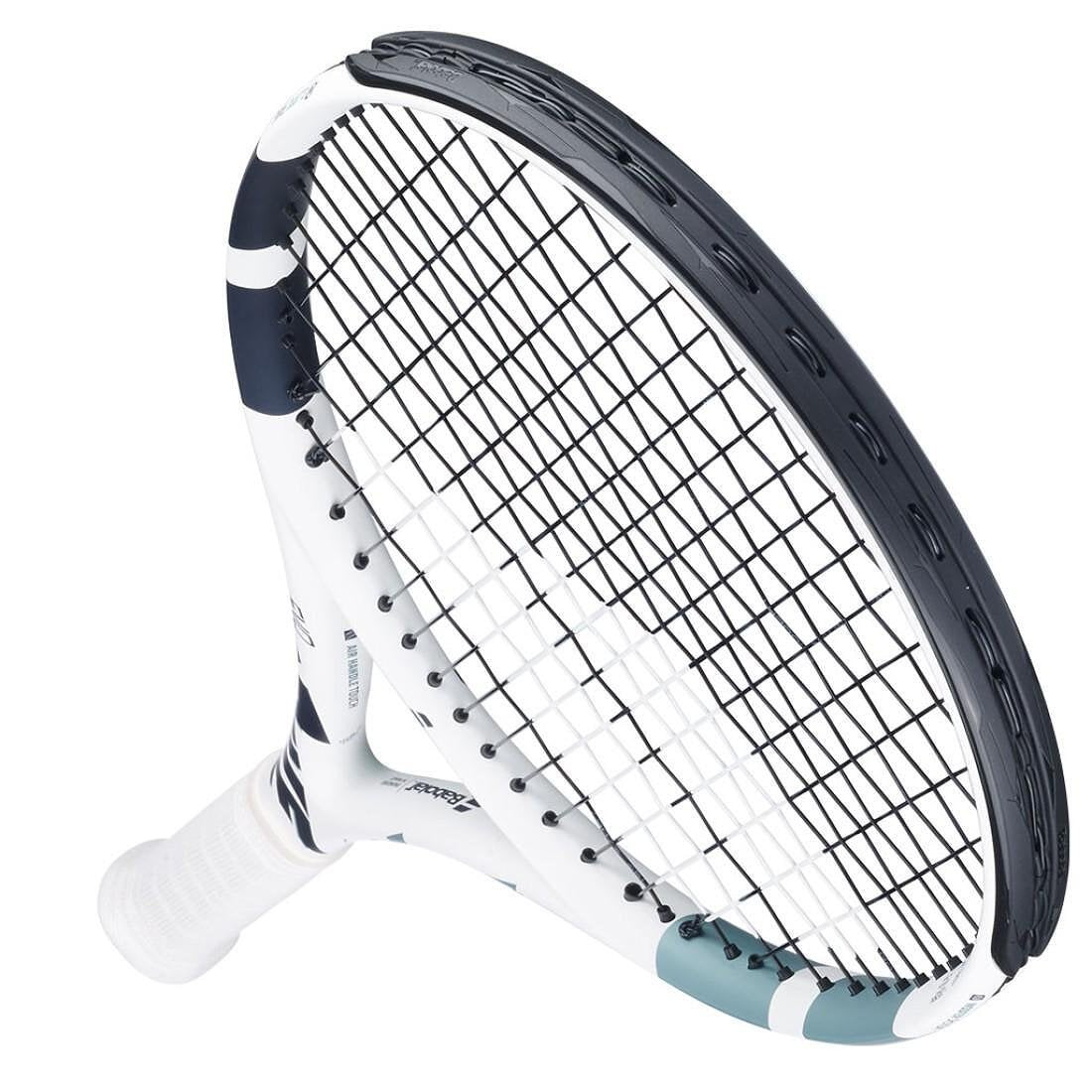 Babolat Evo Drive Lite White Gen2 tennis racket – a lightweight graphite racket for power and maneuverability for intermediate players