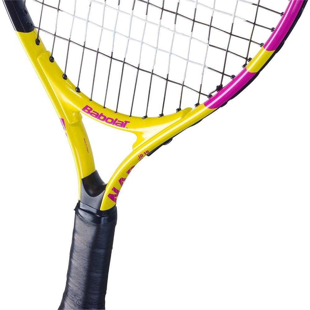 Tennis racket Babolat Nadal Junior 19 – a lightweight kids' racket for beginner tennis talents, inspired by Nadal