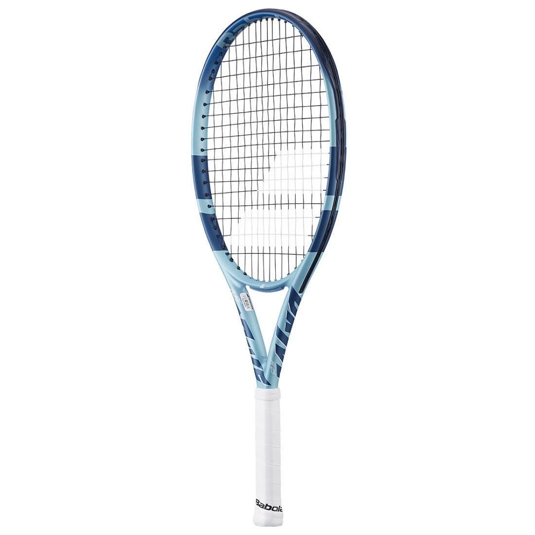 Tennis racket Babolat Pure Drive Junior 25 Gen11 Light Blue for young competitors, light and powerful