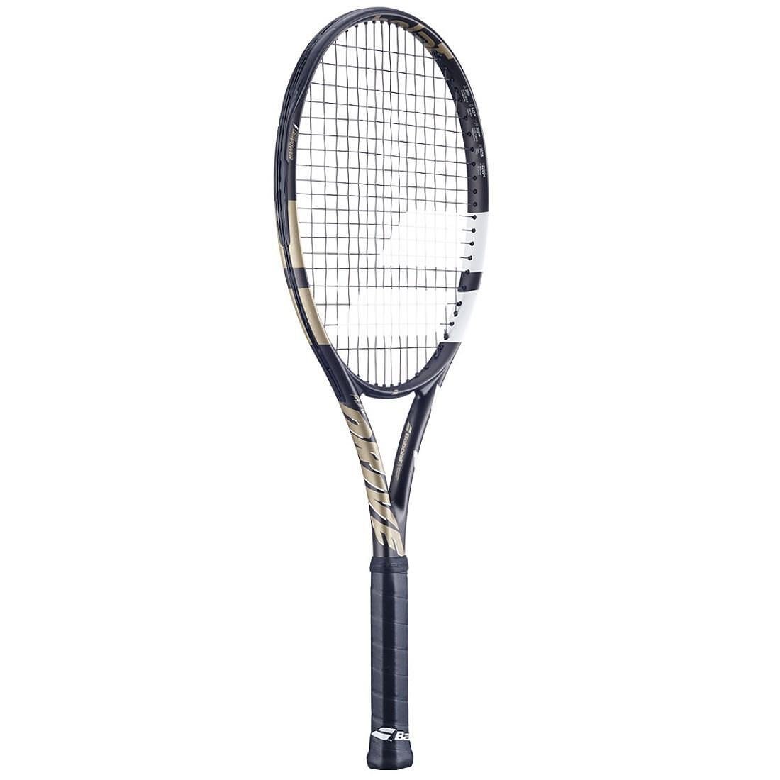 Babolat Pure Drive Wimbledon Gen11 tennis racket – a stylish and powerful Babolat tennis racket for control, maneuverability, and stability.