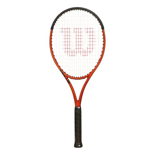 Wilson Burn 100LS V5 tennis racket - a lightweight, powerful and maneuverable Wilson tennis racket for spin and aggressive play.