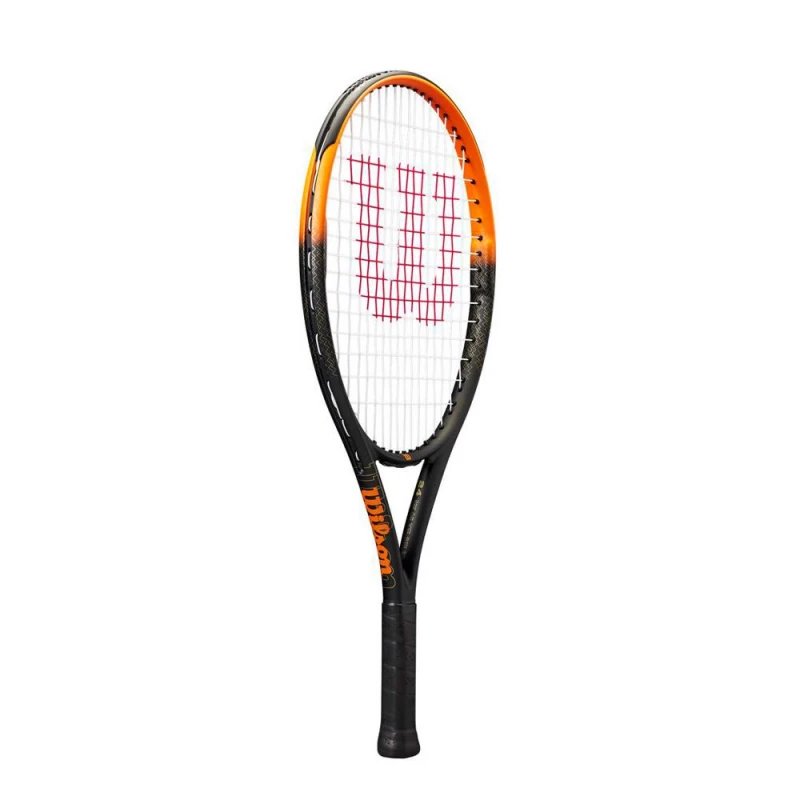 Rachetă de tenis Wilson Burn Spin Junior 26 pentru tineri competitori, cadru din grafit și tehnologie Spin Effect pentru spin puternic