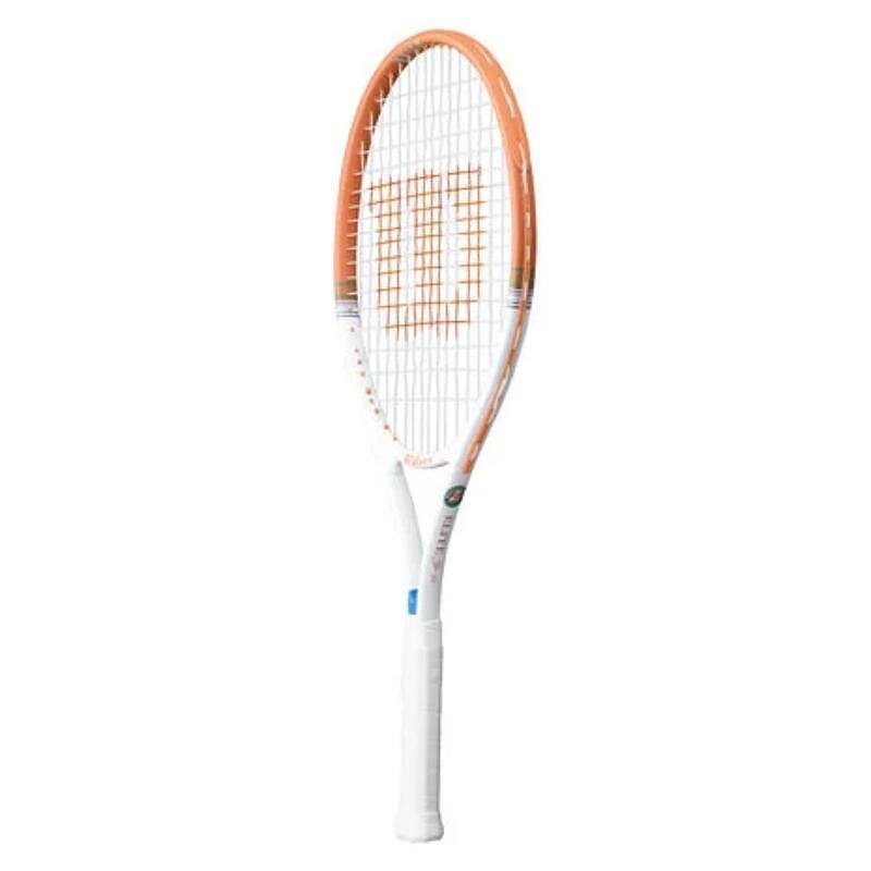 Rachetă de tenis Wilson Roland Garros 2026 Elite 25 pentru copii – rachetă Wilson ușoară și comodă pentru învățare și tehnică.