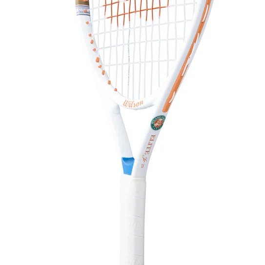Rachetă de tenis Wilson Roland Garros 2026 Elite 23 – rachetă ușoară pentru copii, pentru începători, cu bumper guard