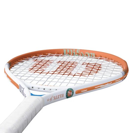 Rachetă de tenis Wilson Roland Garros 2026 Elite 23 pentru copii, rachetă de inițiere ușoară și comodă, cu bumper guard