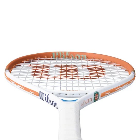 Rachetă de tenis Wilson Roland Garros 2026 Elite 23 pentru copii – rachetă de inițiere ușoară, cu bumper guard și design elegant