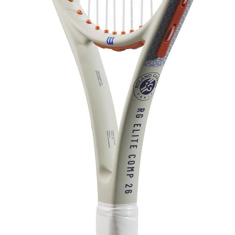 Rachetă de tenis Wilson Roland Garros Elite Comp Junior - rachetă ușoară pentru copii, de 26 inch, pentru antrenamente și control