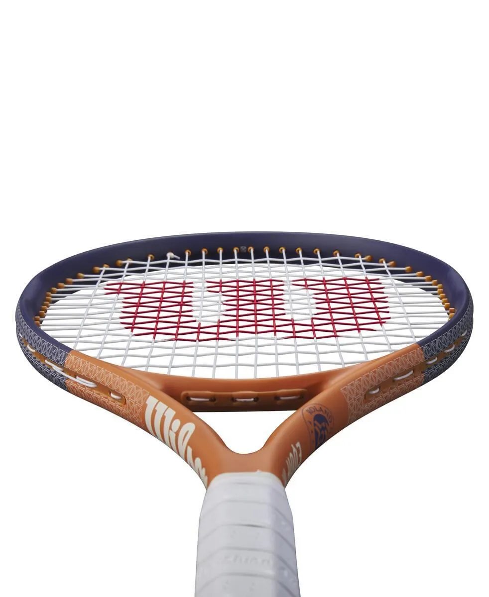 Wilson Roland-Garros Equipe tennis racket for control, comfort, and precise shots on the court