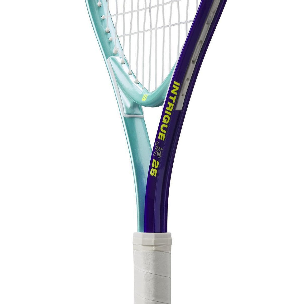 Rachetă de tenis Wilson Intrigue Jr 25 Girls - rachetă de început ușoară și colorată pentru tinere jucătoare de tenis