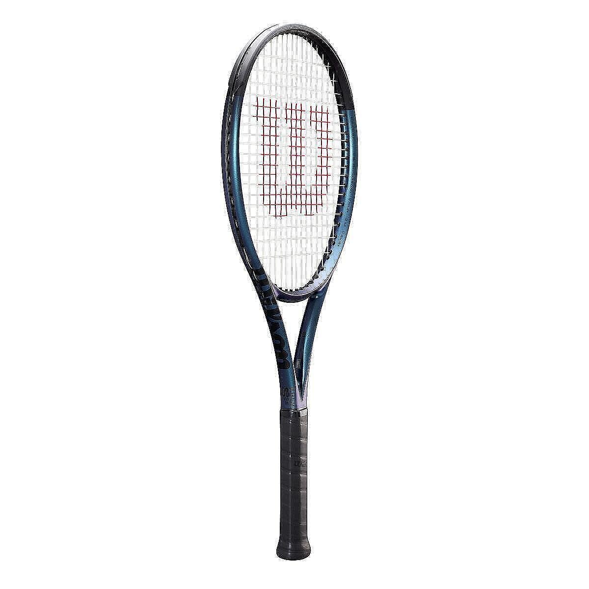 Wilson Ultra 100 V4.0 tennis racket for power, spin, and stability. Wilson tennis rackets for intermediate and advanced players.
