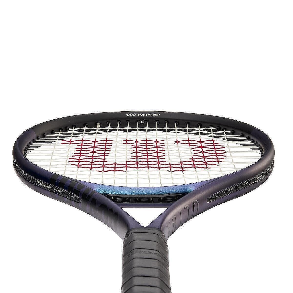 Wilson Ultra 100 V4.0 tennis racket for maximum power, spin, and stability during aggressive play