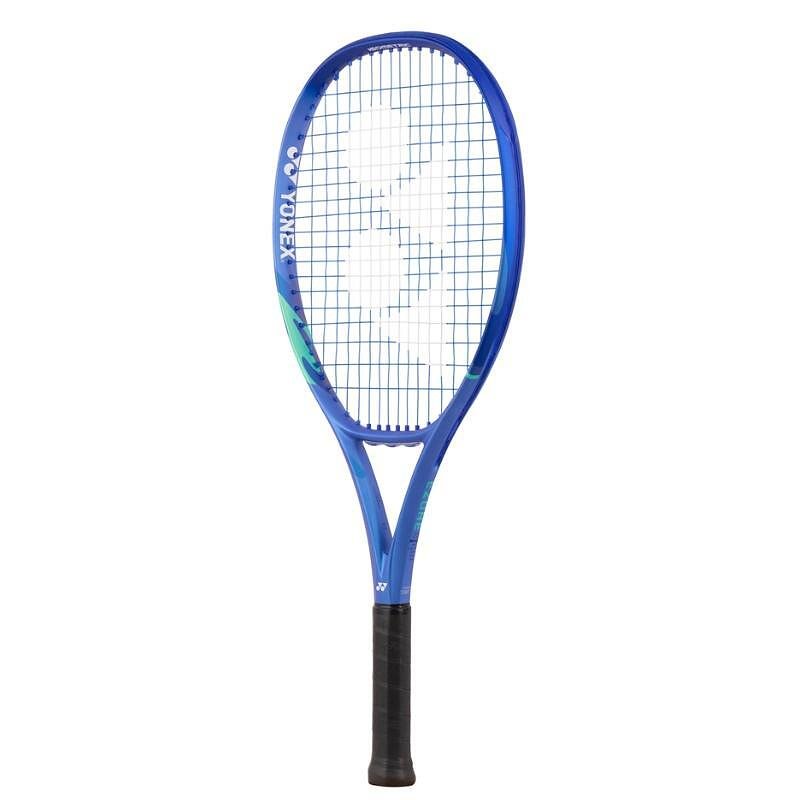 Yonex EZONE 25 Blast Blue 2025 tennis racket for children 8-10 years old, graphite, 25 inches, power and comfort