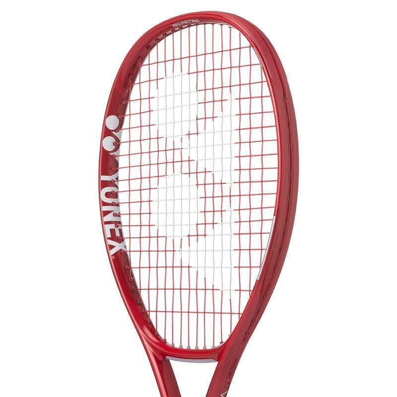 Tennis racket YONEX VCORE 25 Ruby Red Junior junior graphite racket, lightweight and maneuverable for spin and control