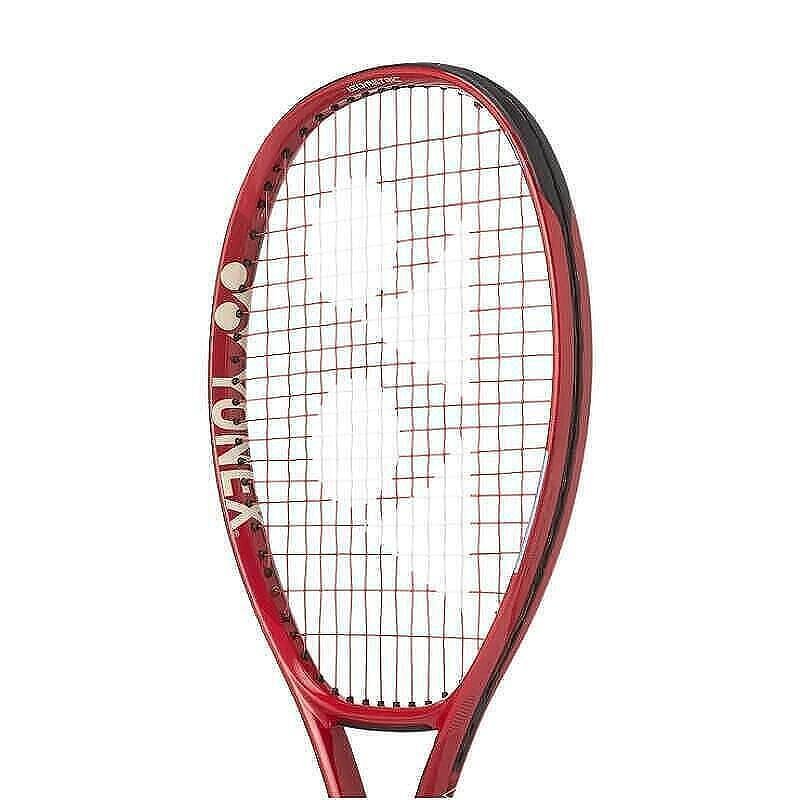 Tennis racket Yonex VCORE ACE Ruby Red – a lightweight graphite racket for beginners with topspin, control, and a stable strike