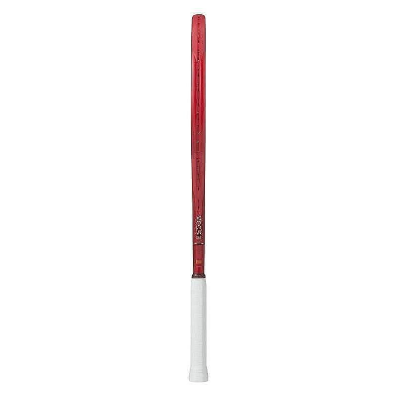 Yonex VCORE Alpha L Ruby Red tennis racket - a light and balanced Yonex tennis racket for comfort and powerful spin.