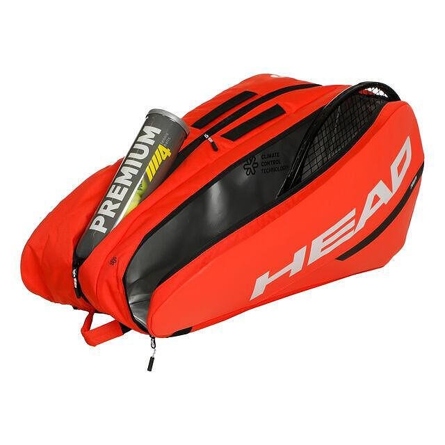 Geantă de tenis HEAD Tour Racquet Bag XL CB - pentru 12 rachete, geantă termică spațioasă pentru rachete de tenis și echipament complet