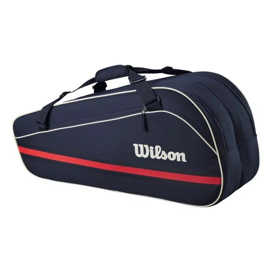 Тенис сак Wilson TEAM 2025 Navy - 6 ракети