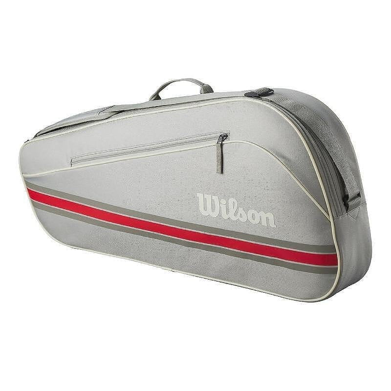 Geantă de tenis Wilson TEAM 2025 Oatmilk - 3 rachete