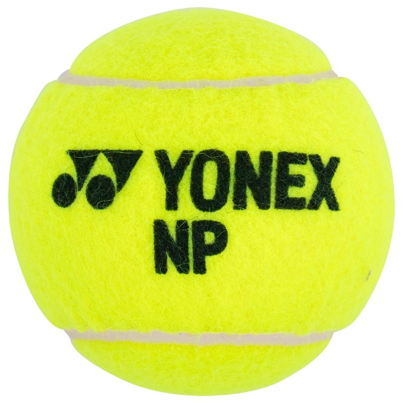 Тенис топки Yonex NP 3 броя в кутия (без налягане) – Yonex тенис топка за тренировки и all courts