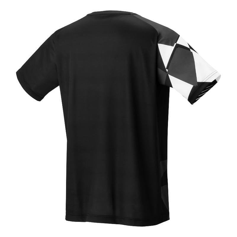 Тениска Yonex 16744 Unisex Black – черна унисекс спортна тениска Yonex от 100% полиестер