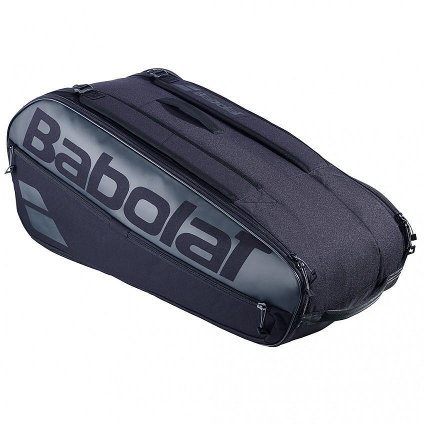 Geantă termică Babolat Evo Court L 2nd Gen Black - 9 rachete