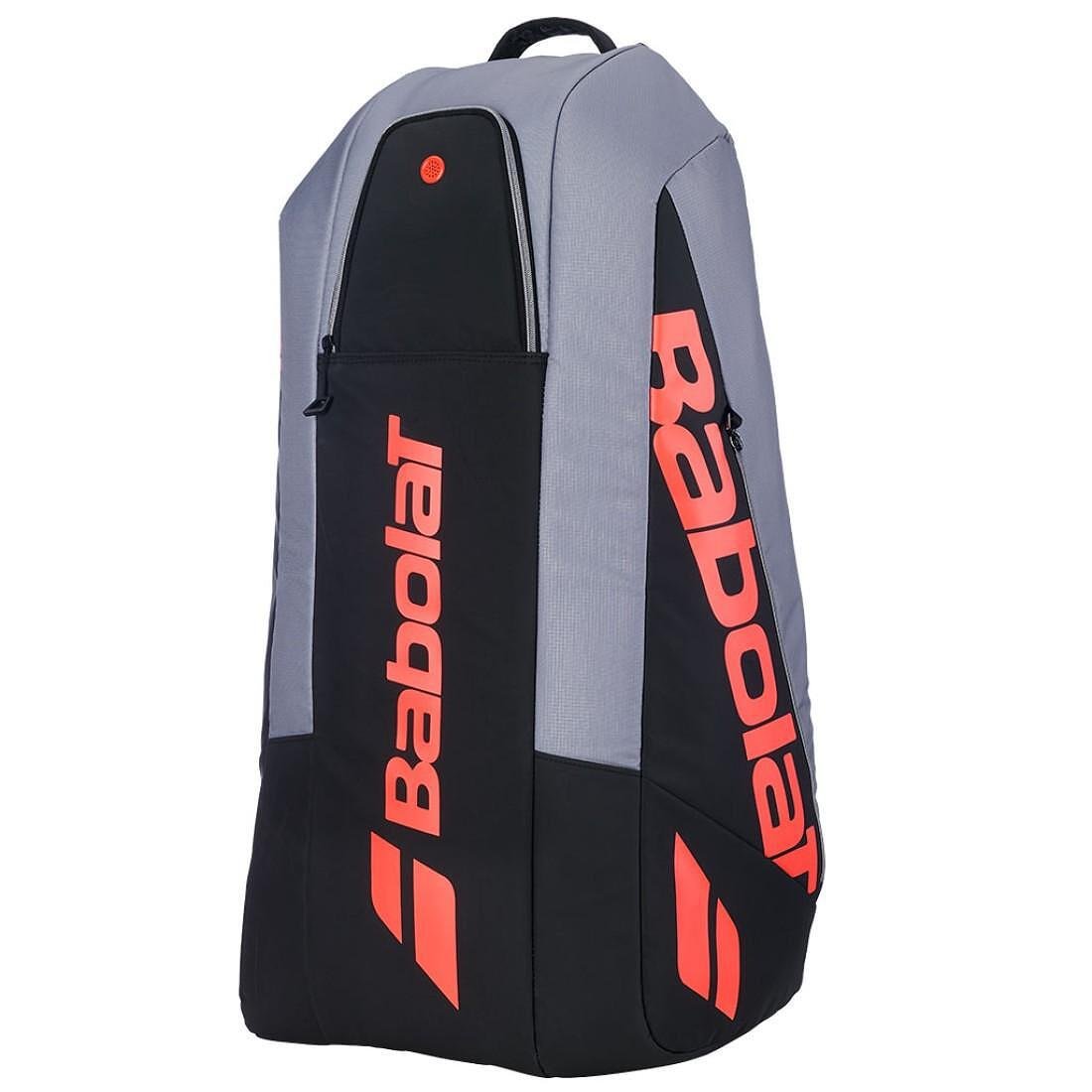 Термобег Babolat PURE STRIKE RH Carbon Grey - 6 ракети, премиум тенис сак с изолация за ракети и удобство