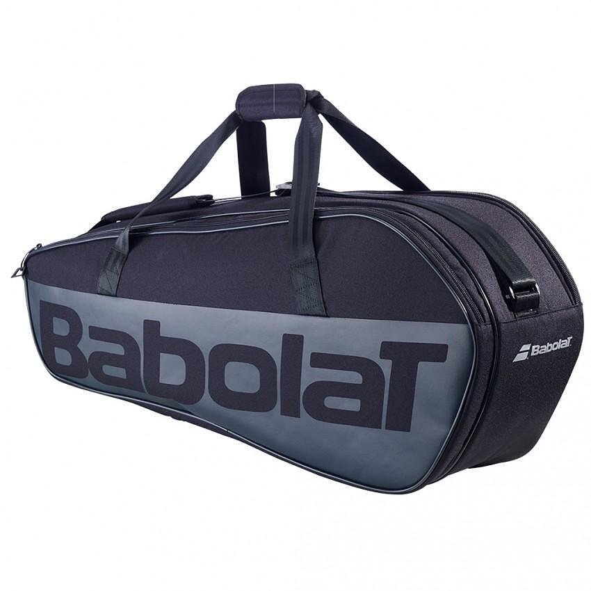 Babolat EVO COURT M 2025 Black thermobag - for 6 rackets of tennis gear and convenient storage