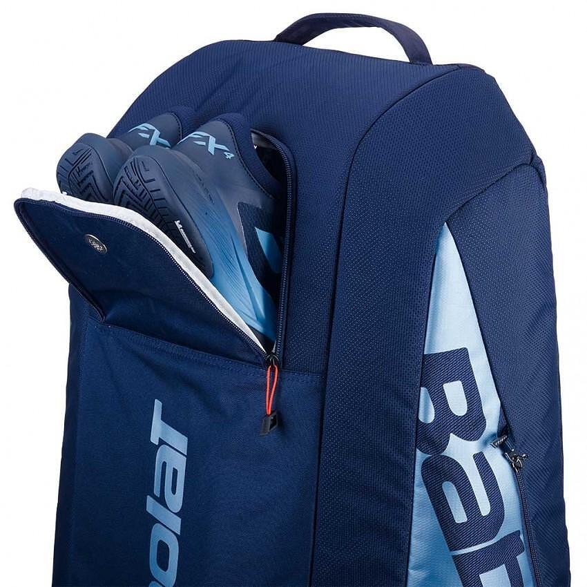 Geantă termoizolantă Babolat RH12 PURE DRIVE 2025 pentru rachete de tenis, 12 rachete, 3 compartimente, 100 l, 100% poliester reciclat