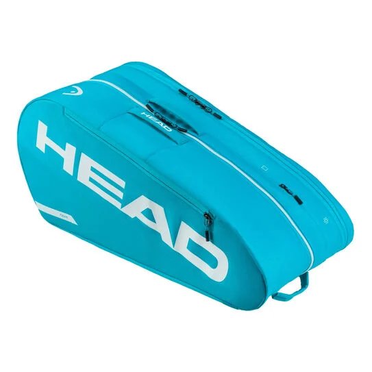 Термобег HEAD Tour L Blue - 9 ракети, син тенис сак за 9 ракети с CCT+ защита и модерна организация