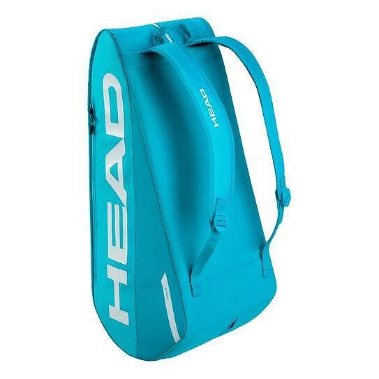 Термобег HEAD Tour L Blue - 9 ракети, син тенис сак с CCT+ защита и място за 9 ракети