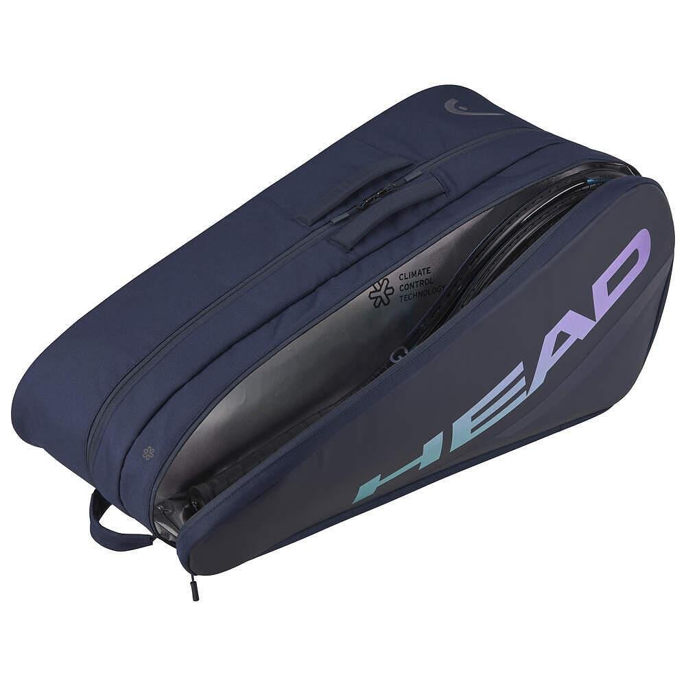 Geantă termică HEAD Tour L NB - 9 rachete pentru tenis și padel, geantă de tenis spațioasă și elegantă, cu protecție termică