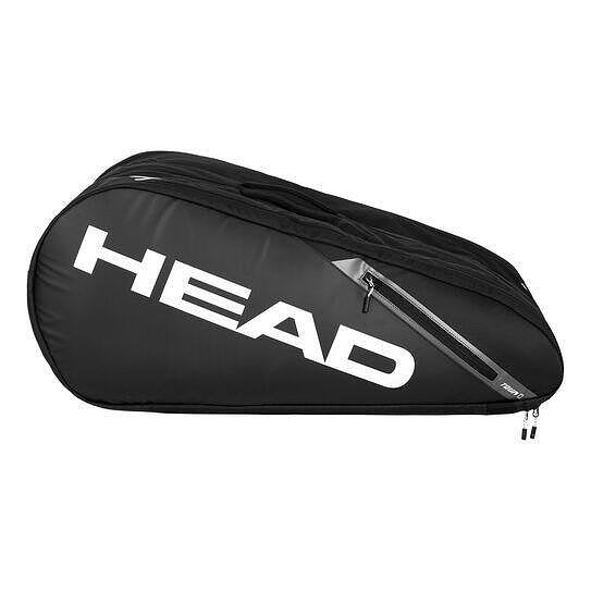 Термобег HEAD Tour XL – черна тенис чанта HEAD за до 15 ракети, с три отделения и допълнена защита.
