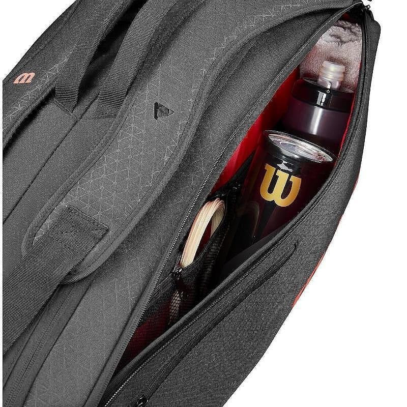 Термобег Wilson Clash V3 - 6 ракети, тенис сак за организация и до шест ракети
