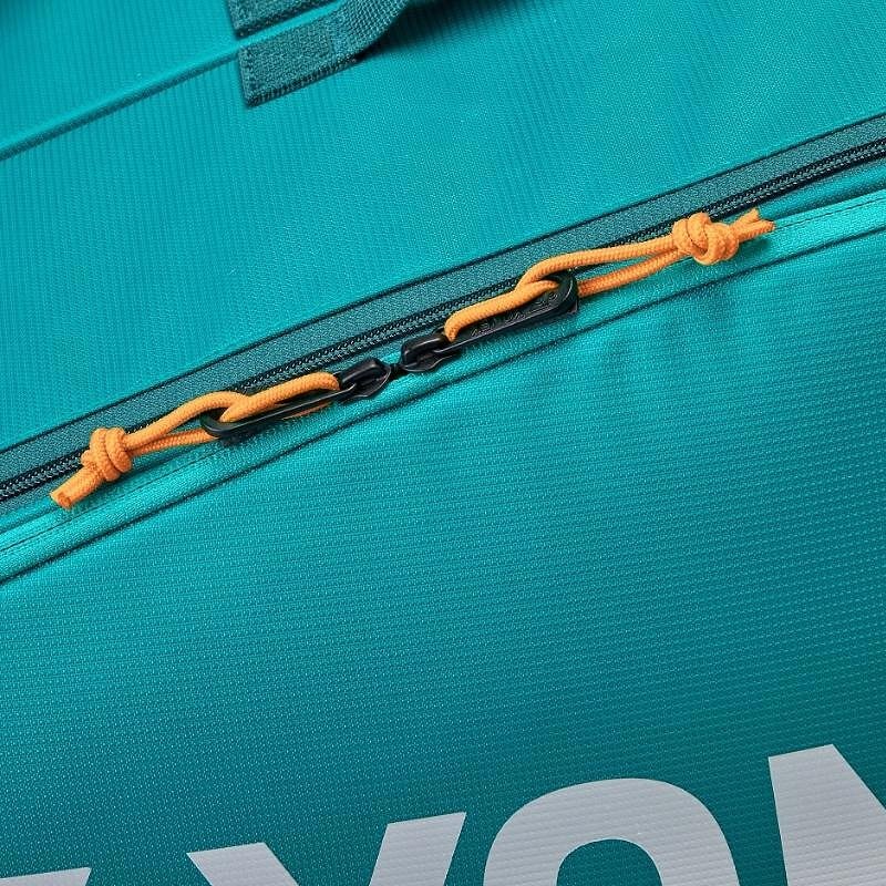 Термобег YONEX PRO BAG Dark Green - 6 ракети, спортен тенис сак Yonex за тенис ракети и екипировка