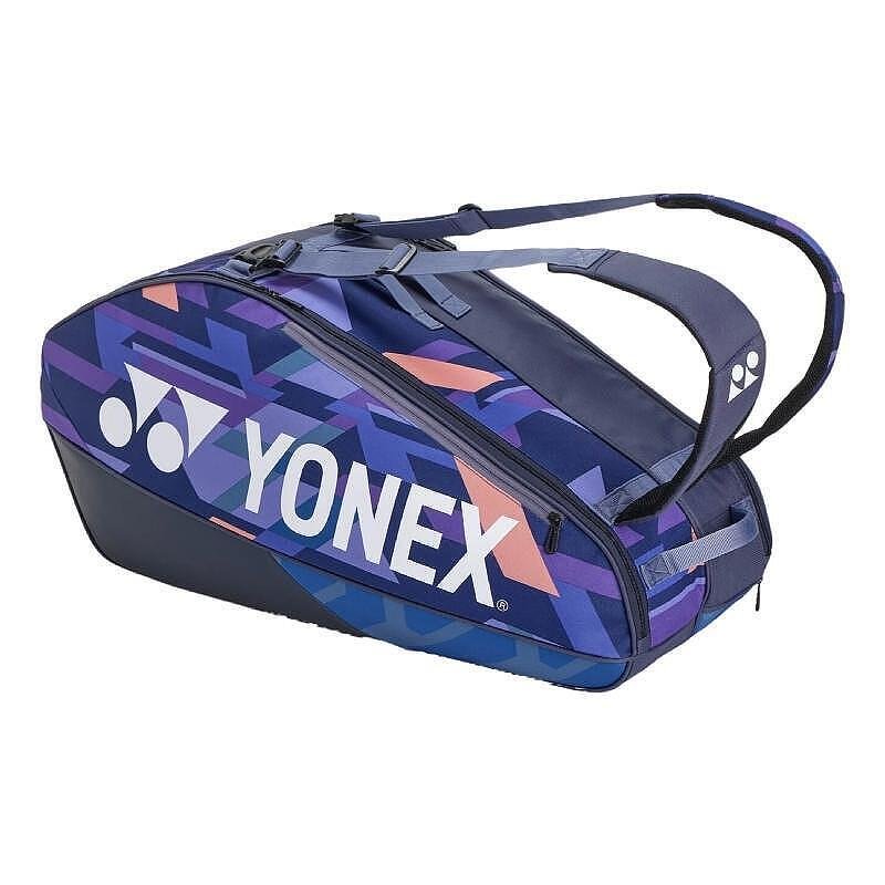 Термобег YONEX PRO BAG Midnight Navy - 6 ракети, стилен тенис сак YONEX за тенис ракети и екипировка